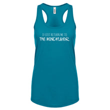 If Lost Return Me to the MINDFLAYER Womens Racerback Tank Top
