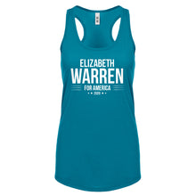 ELIZABETH WARREN for President 2020 Womens Racerback Tank Top