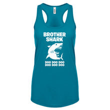 Brother Shark Womens Racerback Tank Top