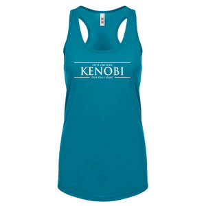 Racerback Vote Kenobi Womens Tank Top