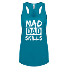 Mad Dad Skills Womens Racerback Tank Top