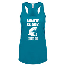 Auntie Shark Womens Racerback Tank Top
