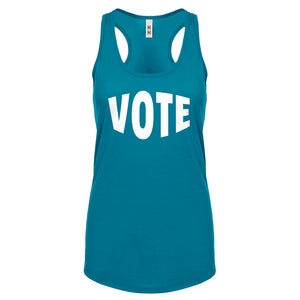 VOTE Womens Racerback Tank Top