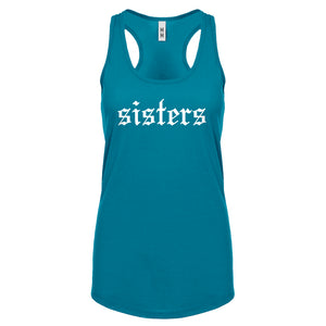 SISTERS Womens Racerback Tank Top
