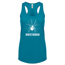 Racerback White Widow Womens Tank Top