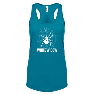Racerback White Widow Womens Tank Top