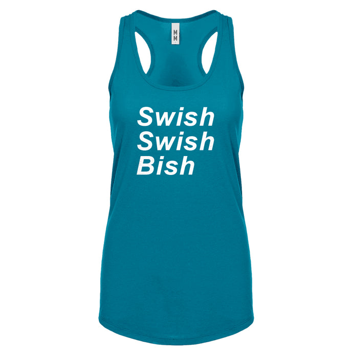 Racerback Swish Swish Bish Womens Tank Top