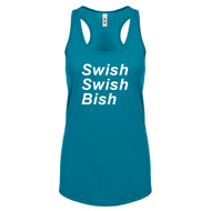 Racerback Swish Swish Bish Womens Tank Top