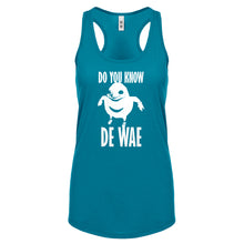 Racerback Do You Know De Wae Womens Tank Top