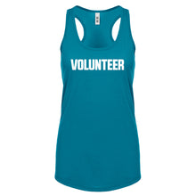 Racerback Volunteer Womens Tank Top