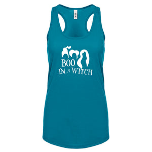 Boo! I'm a Witch! Womens Racerback Tank Top