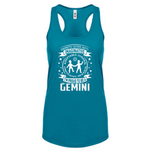 Racerback Gemini Astrology Zodiac Sign Womens Tank Top