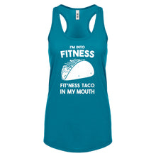 Racerback Fitness Taco Womens Tank Top