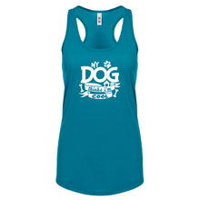 My Dog Thinks I'm Cool Womens Racerback Tank Top