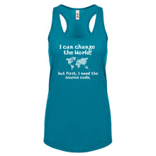 Racerback I Can Change the World Womens Tank Top