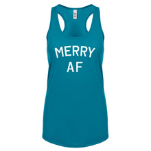 Merry AF Womens Racerback Tank Top