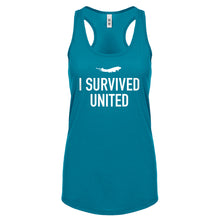 Racerback I Survived United Womens Tank Top