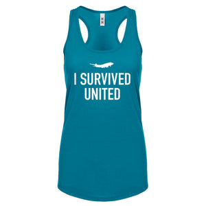 Racerback I Survived United Womens Tank Top
