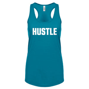 Racerback Hustle Womens Tank Top