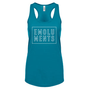 Racerback Emoluments Womens Tank Top