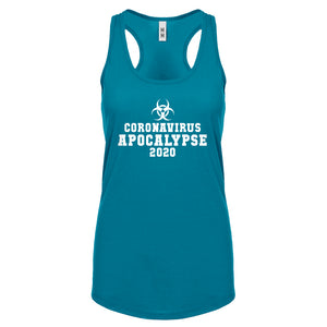 Coronavirus Apocalypse 2020 Womens Racerback Tank Top