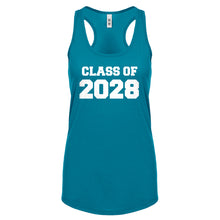 Class of 2028 Womens Racerback Tank Top