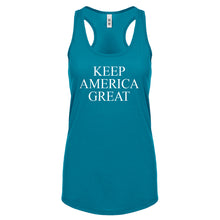 Keep America Great Womens Racerback Tank Top