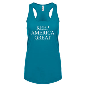 Keep America Great Womens Racerback Tank Top