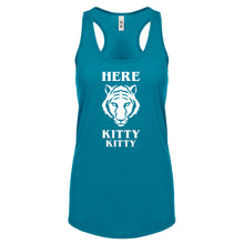 Here Kitty Kitty Womens Racerback Tank Top