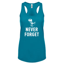 Racerback Never Forget Womens Tank Top