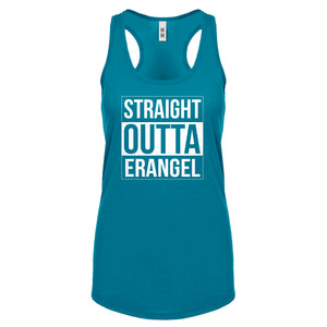 Racerback Straight Outta Erangel Womens Tank Top