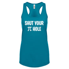 Shut Your Pi Hole Womens Racerback Tank Top