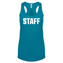 Racerback Staff Womens Tank Top