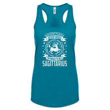 Sagittarius Astrology Zodiac Sign Womens Racerback Tank Top