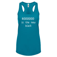 Racerback 000000 is the new black Womens Tank Top