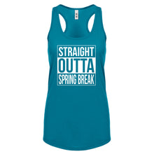 Straight Outta Spring Break Womens Racerback Tank Top