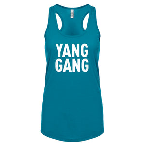Yang Gang Womens Racerback Tank Top