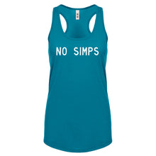 No Simps Womens Racerback Tank Top