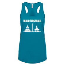 Build This Wall Womens Racerback Tank Top
