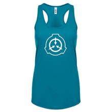 SCP Secure Contain Protect Womens Racerback Tank Top