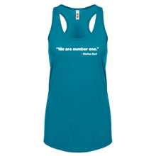 We are Number One Womens Racerback Tank Top