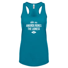 Nunes the Lioness Womens Racerback Tank Top