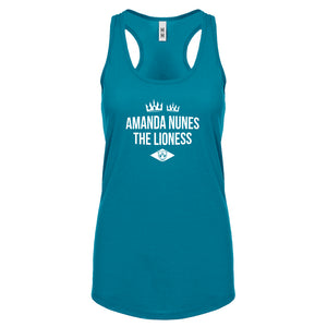 Nunes the Lioness Womens Racerback Tank Top