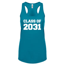 Class of 2031 Womens Racerback Tank Top