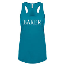 BAKER Womens Racerback Tank Top