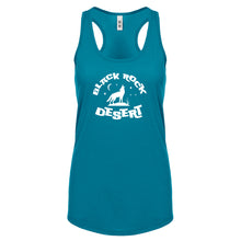 Black Rock Desert Womens Racerback Tank Top