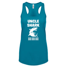 Uncle Shark Womens Racerback Tank Top
