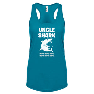 Uncle Shark Womens Racerback Tank Top