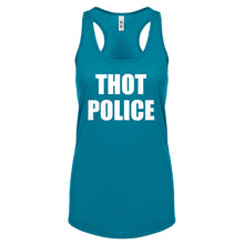 Racerback Thot Police Womens Tank Top