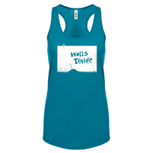 Racerback Walls Divide Womens Tank Top